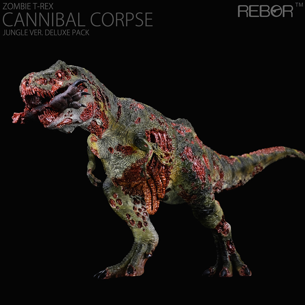 [사전예약] [리보/REBOR] 좀비 티렉스 ZOMBIE T-REX Cannibal Corpse / 공룡 피규어
