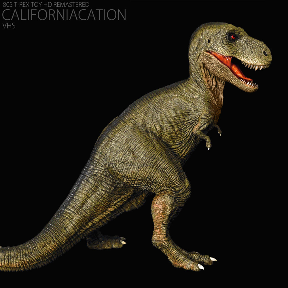 [리보/REBOR] 80s 티렉스 토이 리마스터 캘리포니아케이션 (Californiacation) 공룡 피규어